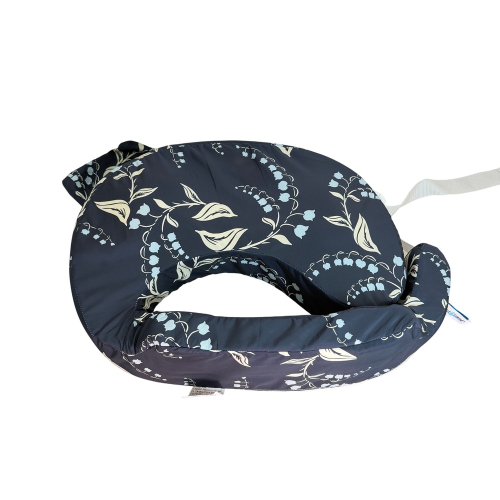 NWOT My Brest Friend‎ Original Pillow Navy Bluebells Floral